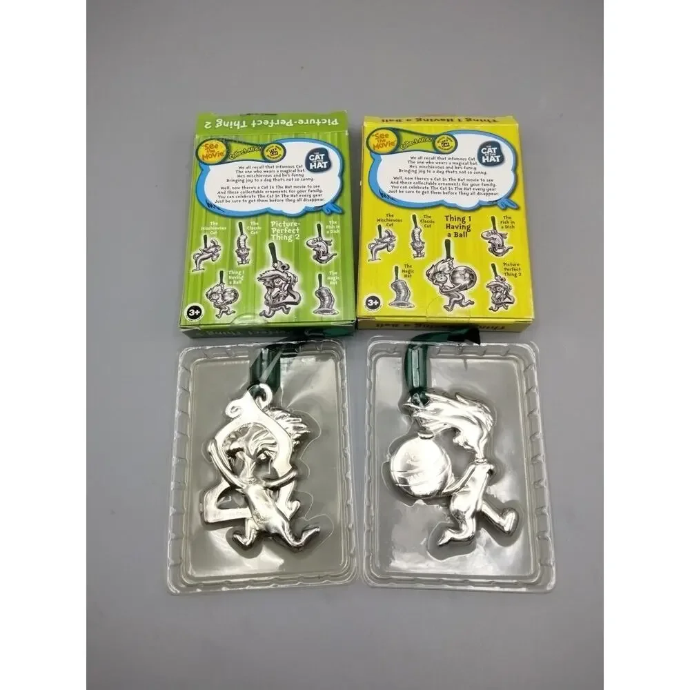 Cat in the Hat ornaments include
